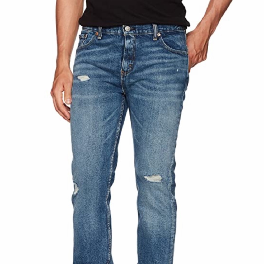 🎉3x HP🎉❣️SALE🆕Levi’s 511 Slim(Destructed) Jeans - Picture 4 of 10
